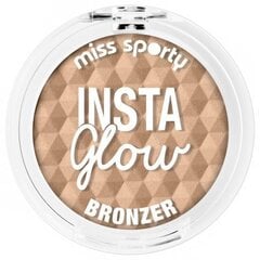 Miss Sporty Insta Glow Bronzer aurinkopuuteri 5 g, 001 Sunkissed Blonde
