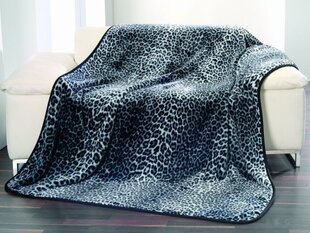 Tekstiilikompanii Cashmere Lumieopardi - huopa/torkkupeitto, harmaa, 150 x 200 cm