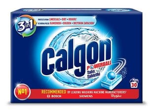 Vedenpehmennin -tabletit Calgon 2in1, 30 kpl