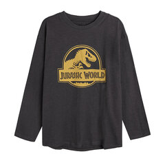 Cool Club pitkähihainen T-paita lapsille Jurassic World, LCB2420473, musta