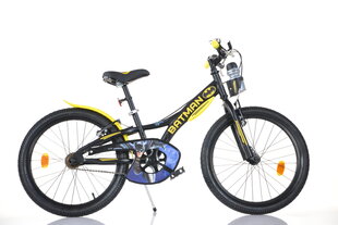 Lasten pyörä Dino bikes Batman 20", musta / keltainen