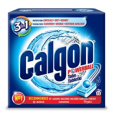 CALGON vedenpehmennystabletit 2in1 Powerball Tabs, 15 kpl