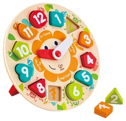 HAPE Kehittävä lelu Chunky Clock