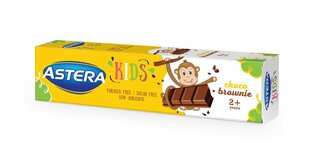 Parabeeniton/sokeriton suklaabrownien makuinen hammastahna Astera yli 2-vuotiaille lapsille, 50 ml