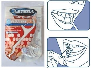 Astera-hammasvälien puhdistajat, 20 kpl