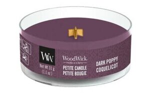 WoodWick Dark Poppy tuoksukynttilä 31 g