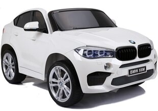 BMW X6 sähköauto lapsille, valkoinen