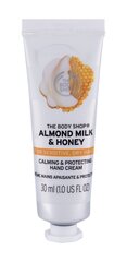 Suojaava käsivoide The Body Shop Almond Milk & Honey 30 ml