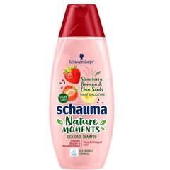Schauma Nature Moments Hair Smoothie Strawberry, Banana & Chia Seeds shampoo 400 ml