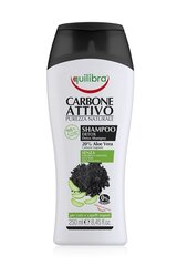 Equilibra aktiivihiili shampoo 250 ml