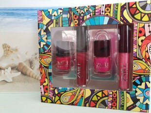 Setti Zmile Cosmetics Perfect Look Red & Pink: kynsilakka, 2 kpl + huulikiilto, 2 kpl