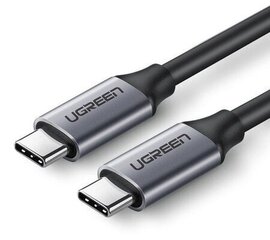 -Kaapeli Ugreen US161 USB-C 3.1, 60W, 1 m, musta