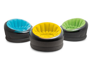 Ilmatäytteinen nojatuoli Intex Jazzy, sininen / vihreä / keltainen