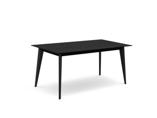 --Jatkettava pöytä Windsor & Co Royal, 140x90 cm, musta