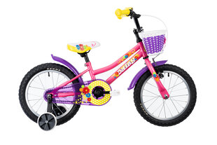 -Lasten polkupyörä DHS Daisy 1602 16", pinkki
