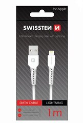 Swissten Basic Fast Charge 3A Lightning (MD818ZM/A) Data and Charging Cable 1m White