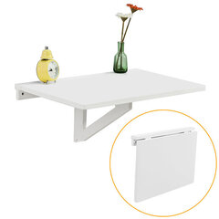 Jatkettava keittiöpöytä SoBuy FWT03-W, valkoinen