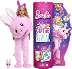 Barbie Cutie Reveal, 1 sarja, pehmeä pupu yllätyssetti.