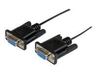 STARTECH 1m Black DB9 Null Modem Cable