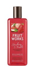 Suihkugeeli Grace Cole Fruit Works Strawberry &amp; Pomelo 500 ml
