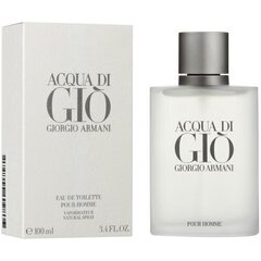 Giorgio Armani Acqua di Gio EDT miehille 100 ml