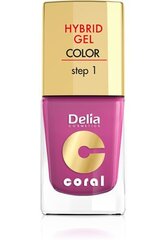 Geelikynsilakka Delia Cosmetics Coral Hybrid Step1 11 ml, 21 Fuchsia
