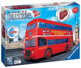 RAVENSBURGER palapeli 3D London Bus, 216p.