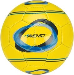 Jalkapallo Avento Elipse 2, koko 2, keltainen / sininen / harmaa